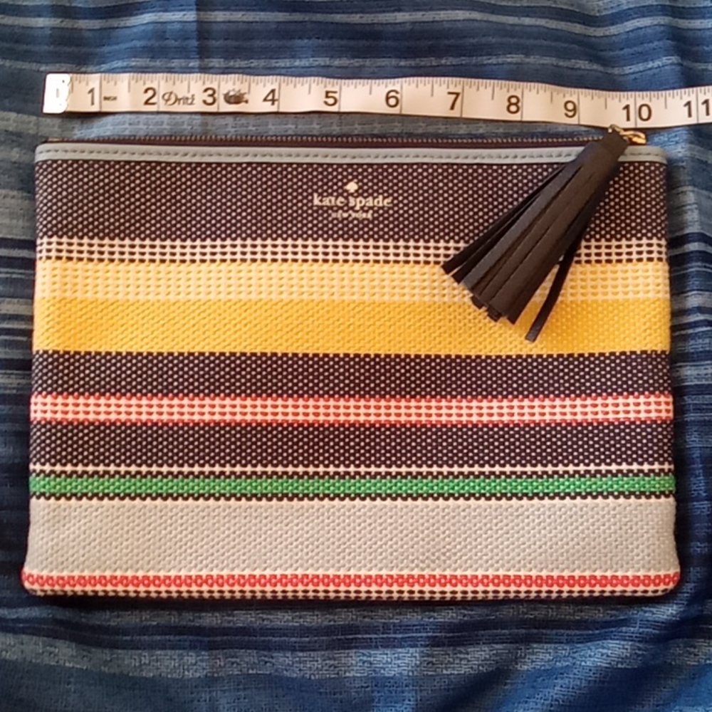 Kate Spade Colorful Striped Wristlet